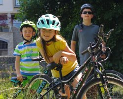 From €189 per family room, with kids dining free, leisure centre and bike rental available.